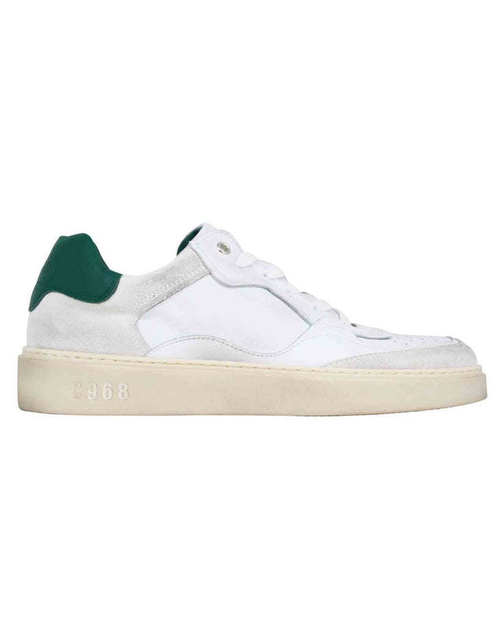 Spatarella Sneakers uomo in pelle bianca Fino al 65% di sconto