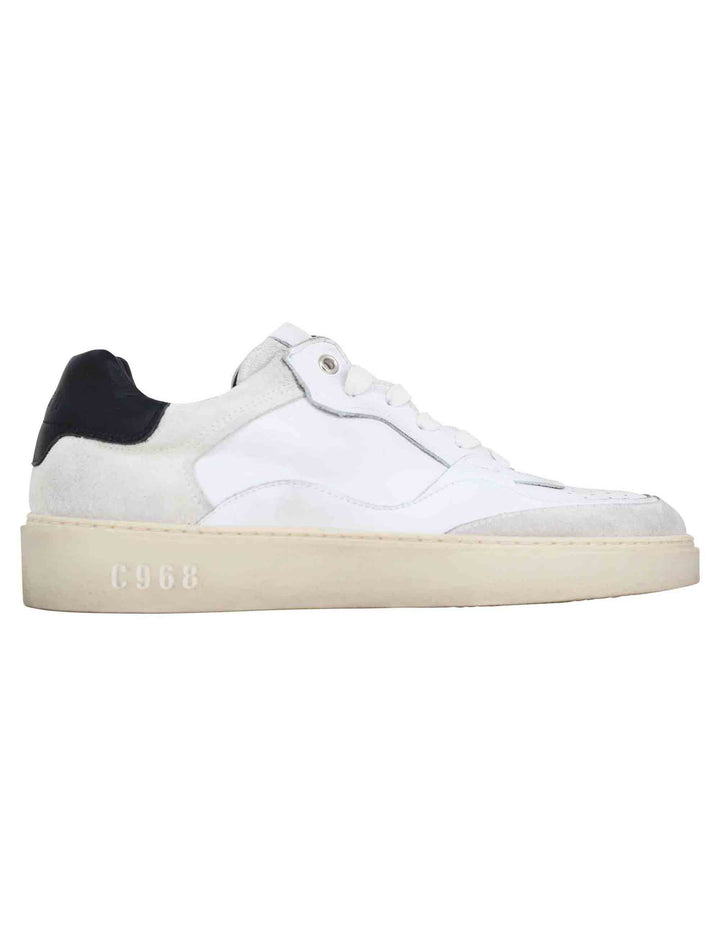 Spatarella Sneakers uomo in pelle bianca Only for today