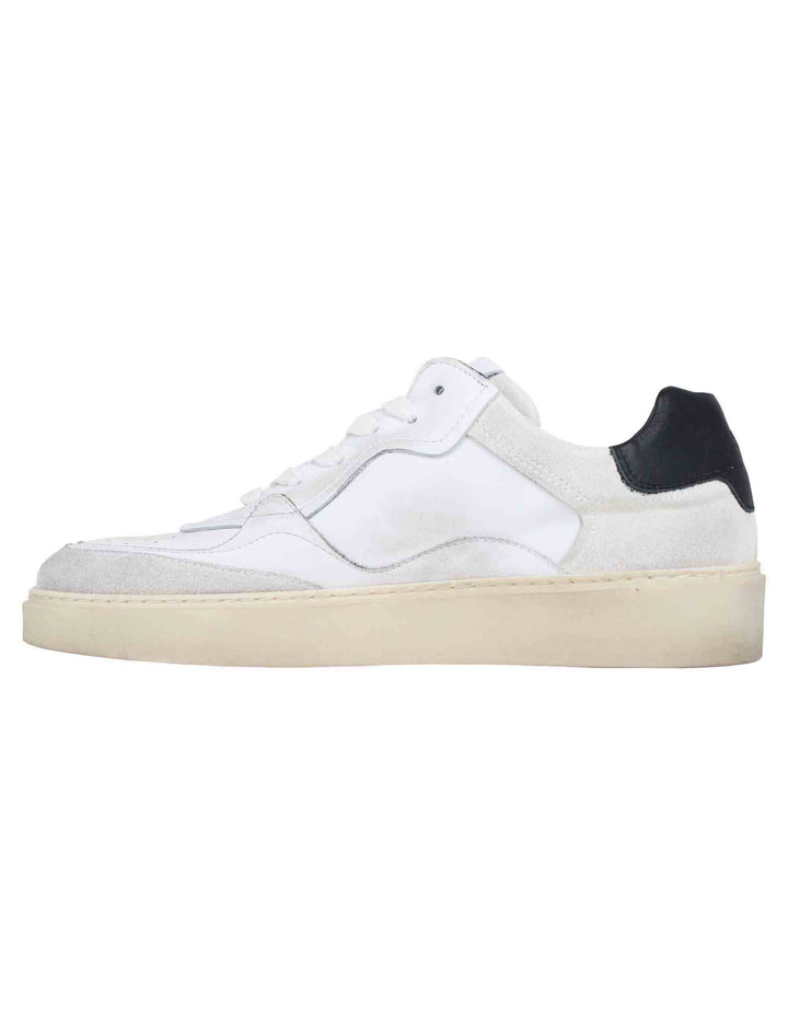 Spatarella Sneakers uomo in pelle bianca Only for today