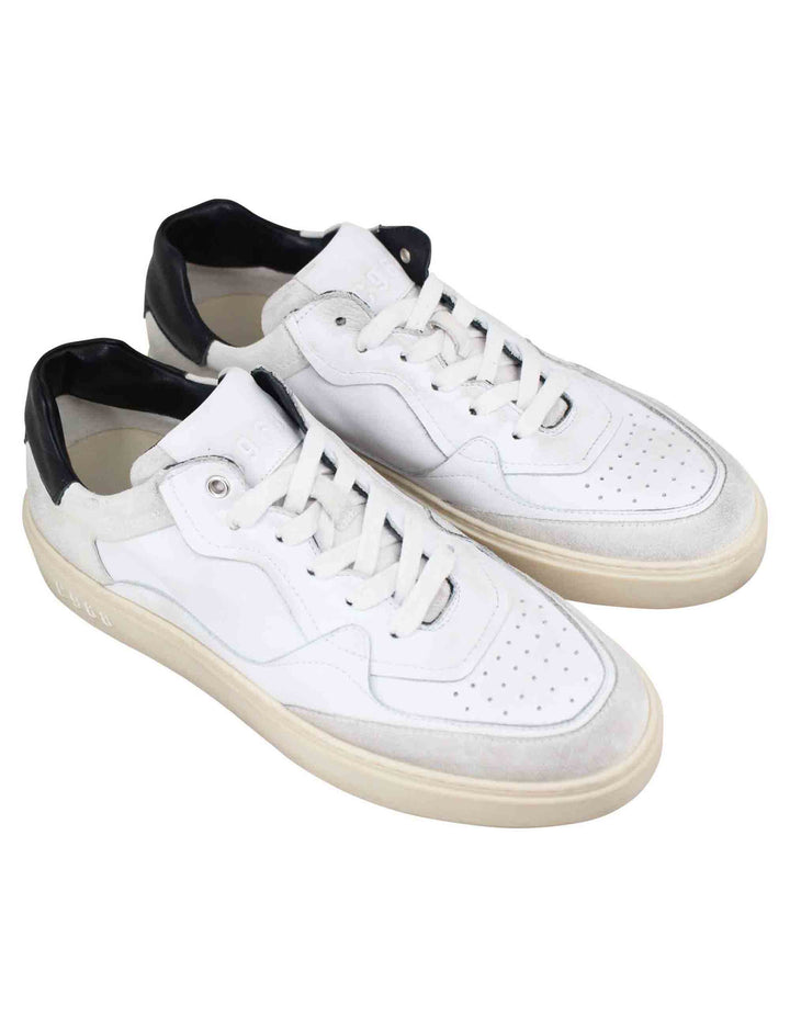 Spatarella Sneakers uomo in pelle bianca Only for today