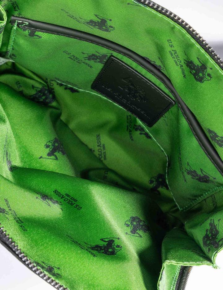 Spatarella Borselli uomo Oliver in nylon nero Offerta speciale della fabbrica