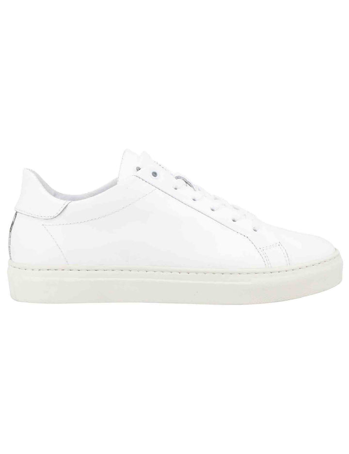Spatarella Sneakers uomo in pelle bianca Offerta speciale