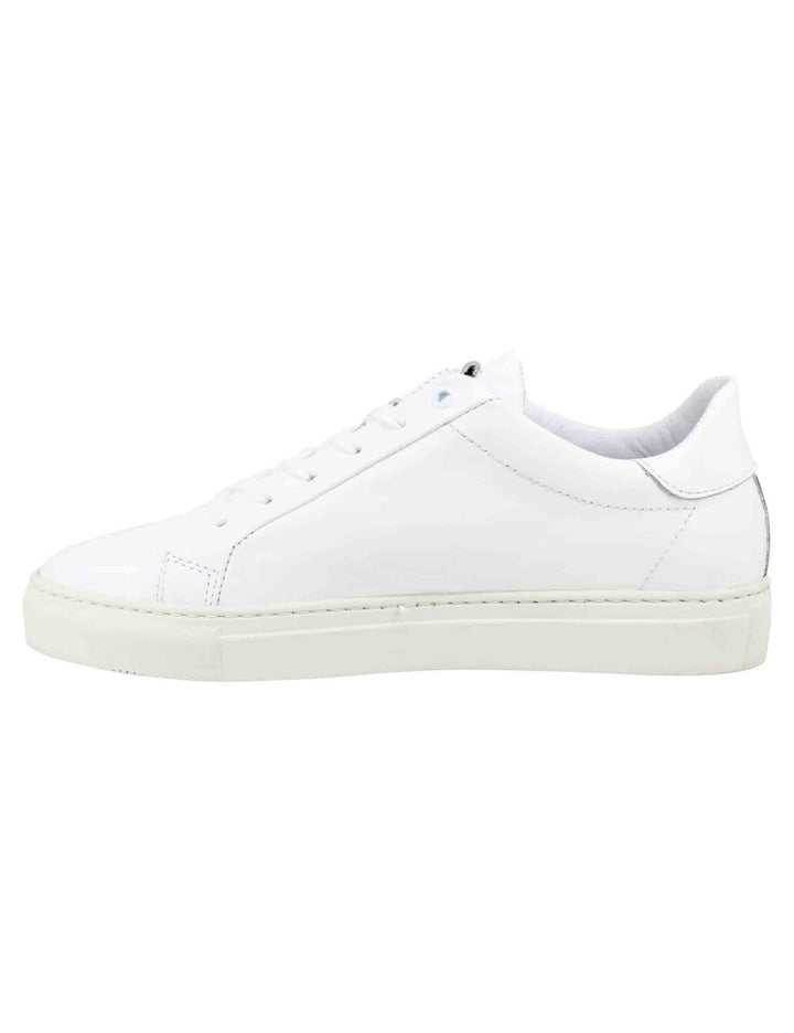 Spatarella Sneakers uomo in pelle bianca Offerta speciale