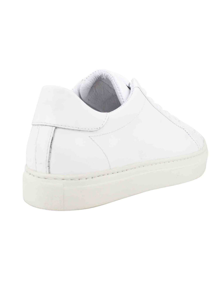 Spatarella Sneakers uomo in pelle bianca Offerta speciale
