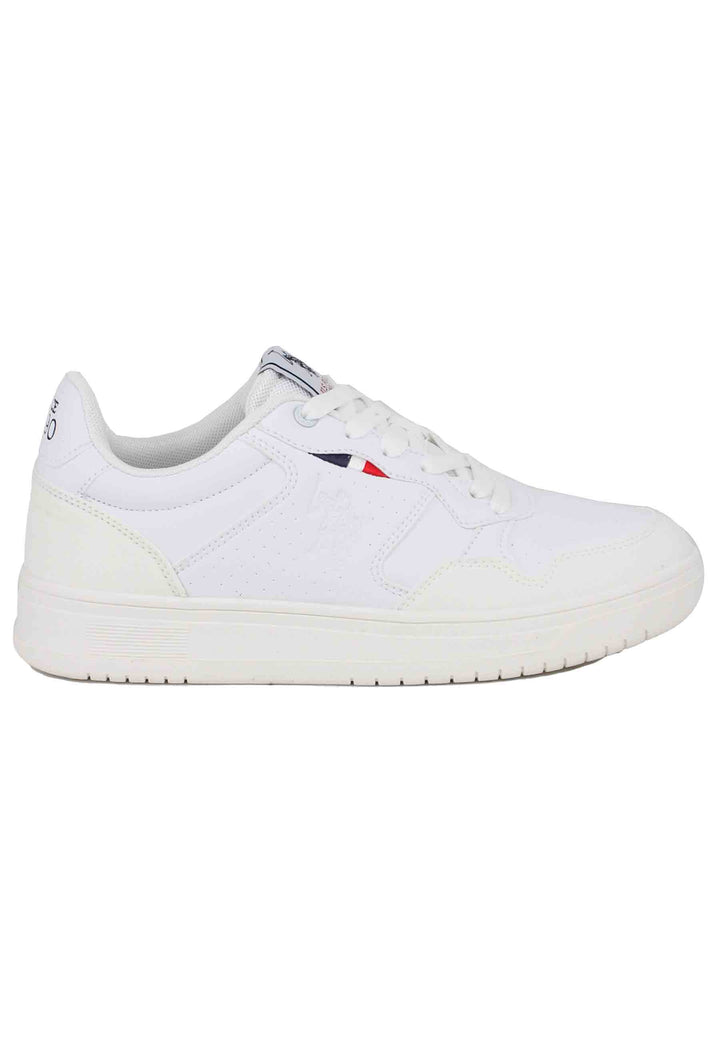 Spatarella Sneakers uomo in eco pelle vintage bianco Shopping online
