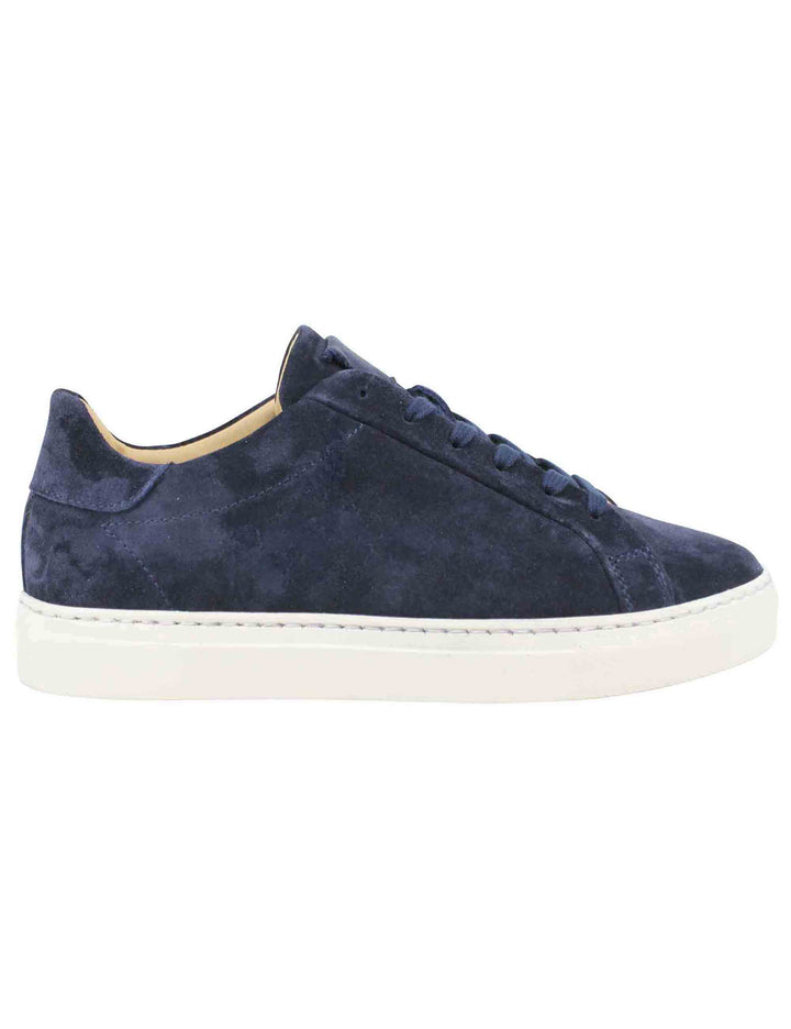 Spatarella Sneakers uomo in camoscio blu Black Friday