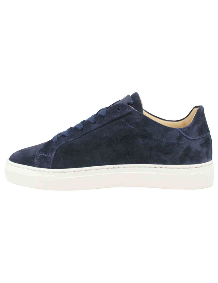 Spatarella Sneakers uomo in camoscio blu Black Friday
