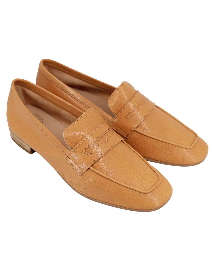 Spatarella Mocassini donna in pelle sfoderata cuoio Bestseller