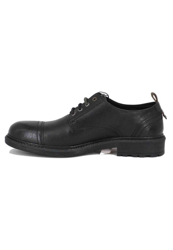 Spatarella Stringate uomo in pelle nera Maywood Super Saving Price