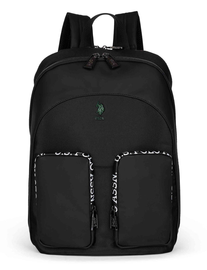 Spatarella Zaini uomo Oliver in nylon nero Trasporto libero internazionale