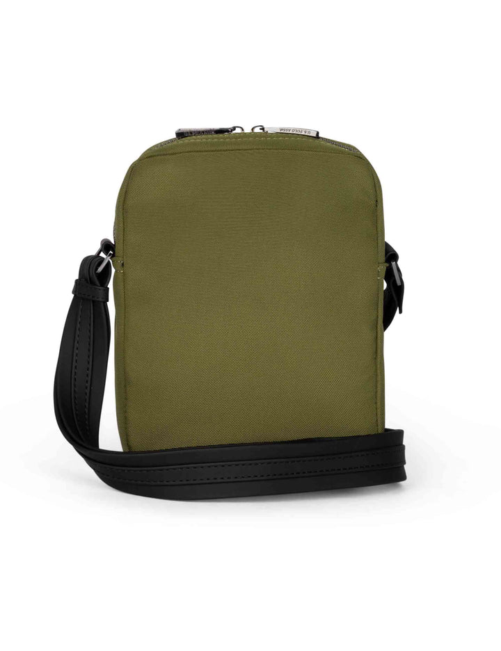 Spatarella Borselli uomo Oliver in nylon verde Limitato a 3 giorni