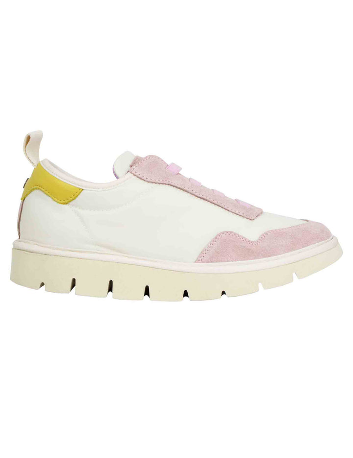 Spatarella Sneakers donna in tessuto off white Sconto
