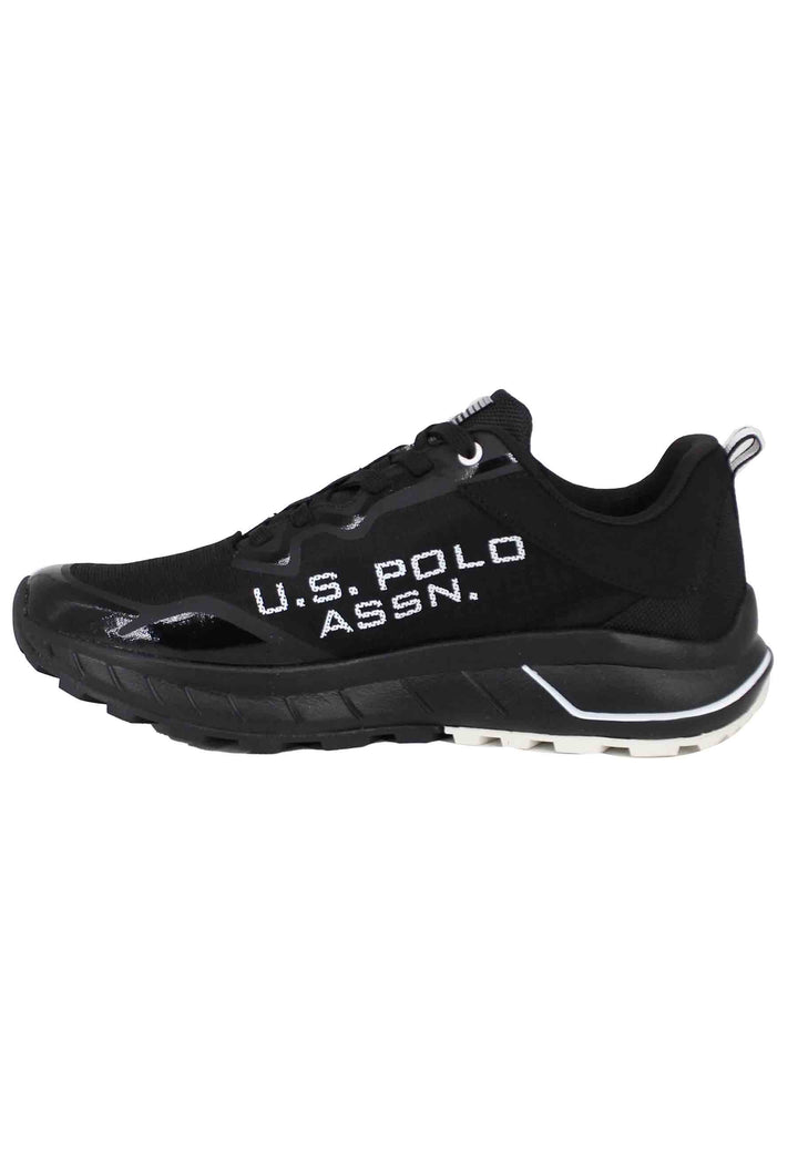 Spatarella Sneakers uomo in tessuto tecnico nero Offerta Giorno del Papà