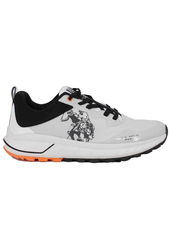 Spatarella Sneakers uomo in tessuto tecnico bianco Offerta Anniversario