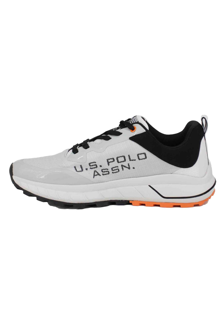 Spatarella Sneakers uomo in tessuto tecnico bianco Offerta Anniversario