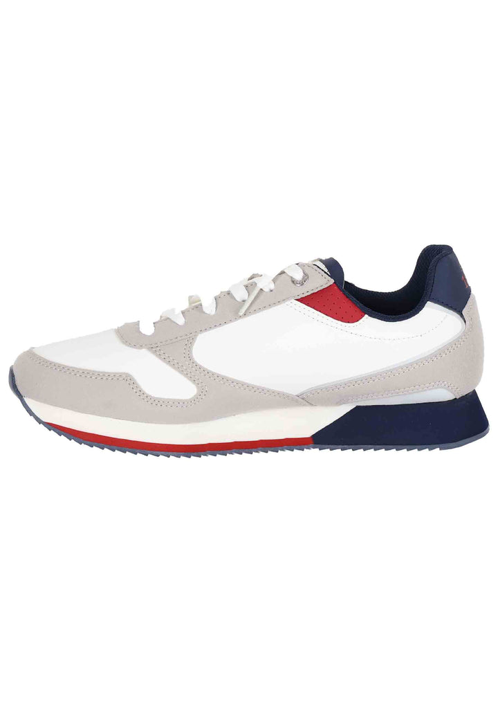 Spatarella Sneakers uomo in tessuto bianco Offerta migliore