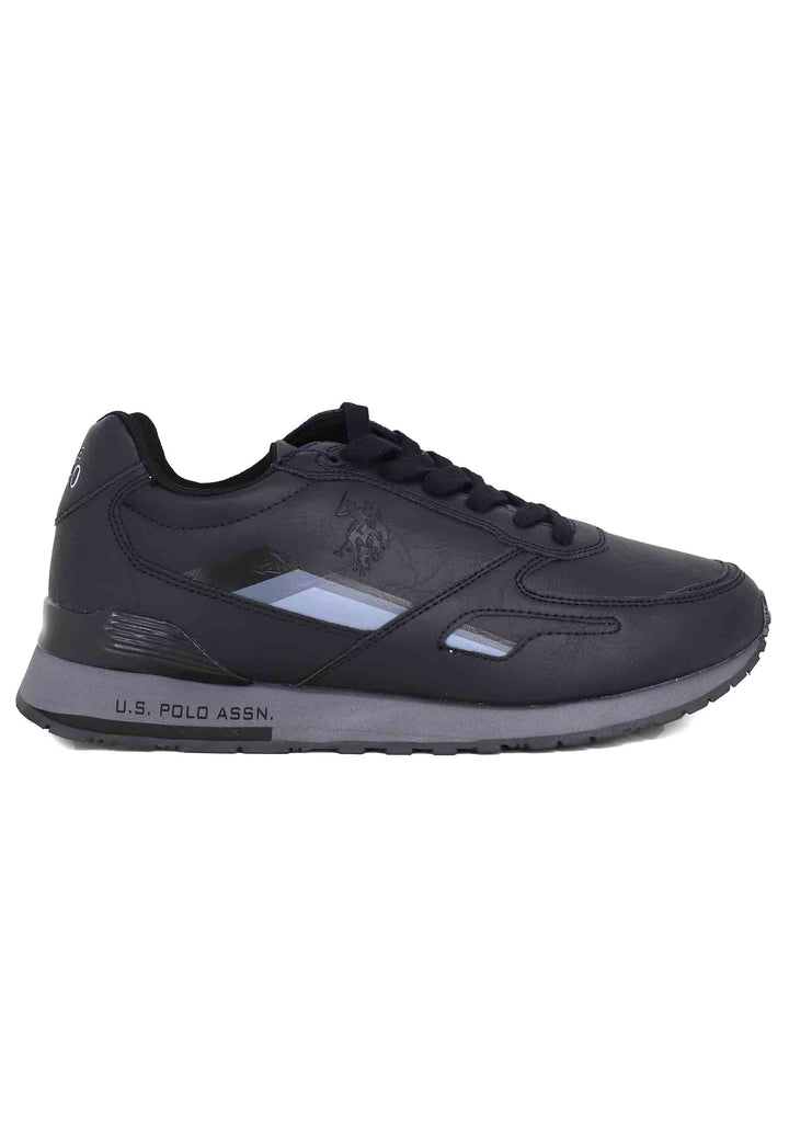 Spatarella Sneakers uomo in eco pelle nero Lightning offer