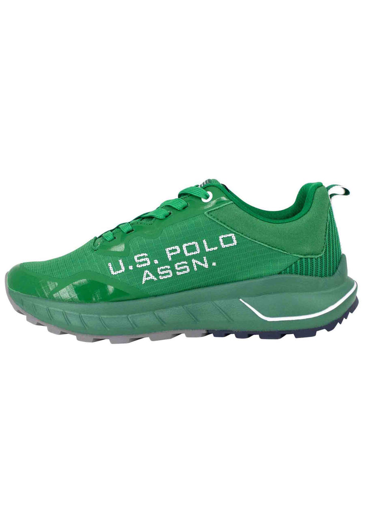 Spatarella Sneakers uomo in camoscio e tessuto verde Comprane uno, ottenene uno gratis