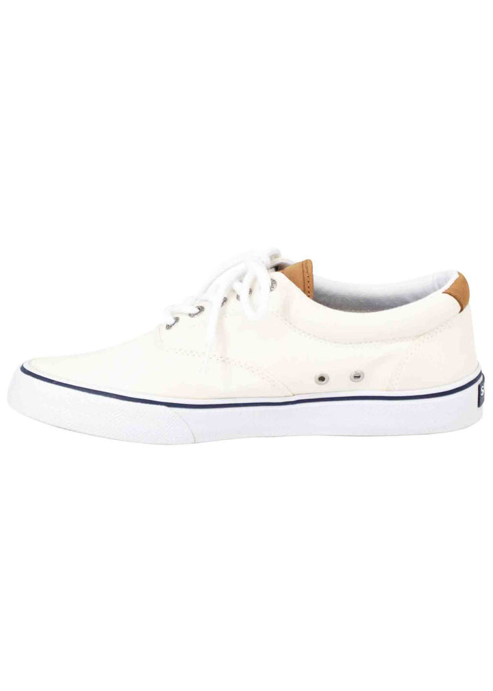 Spatarella Sneakers uomo Top Sider in canvas bianco In Saldo