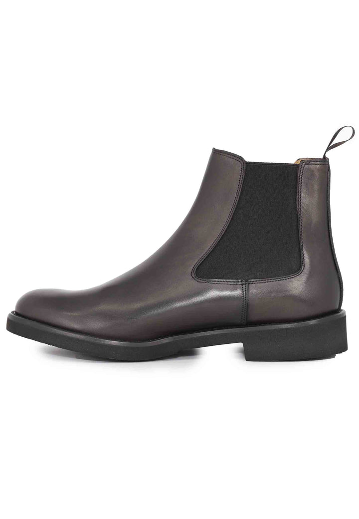 Spatarella Stivaletti chelsea boot uomo in pelle marrone con suola ultra leggera Offerta Giorno del Papà