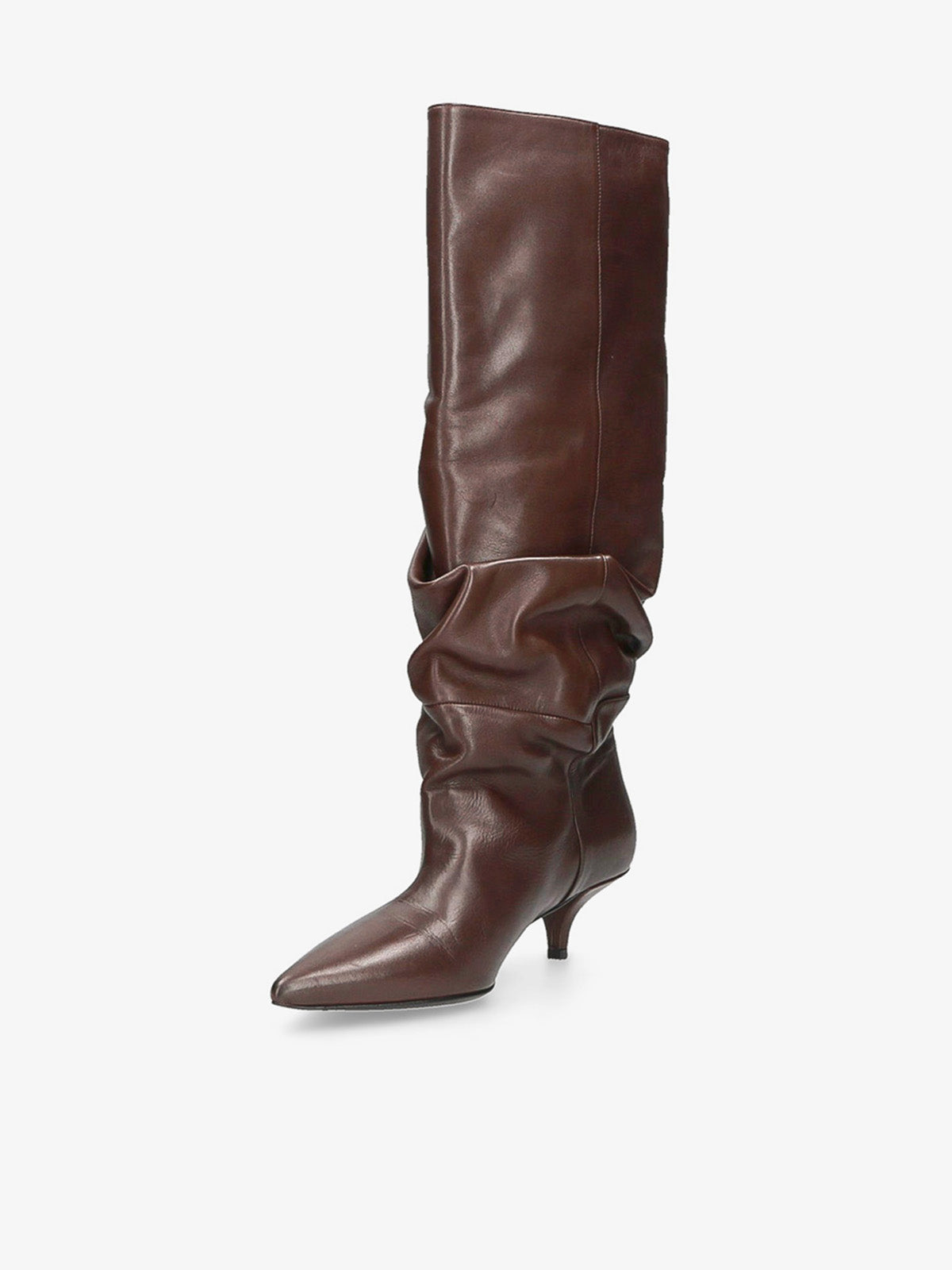 Strategia JENNA STIVALE PELLE MORO Shopping Online