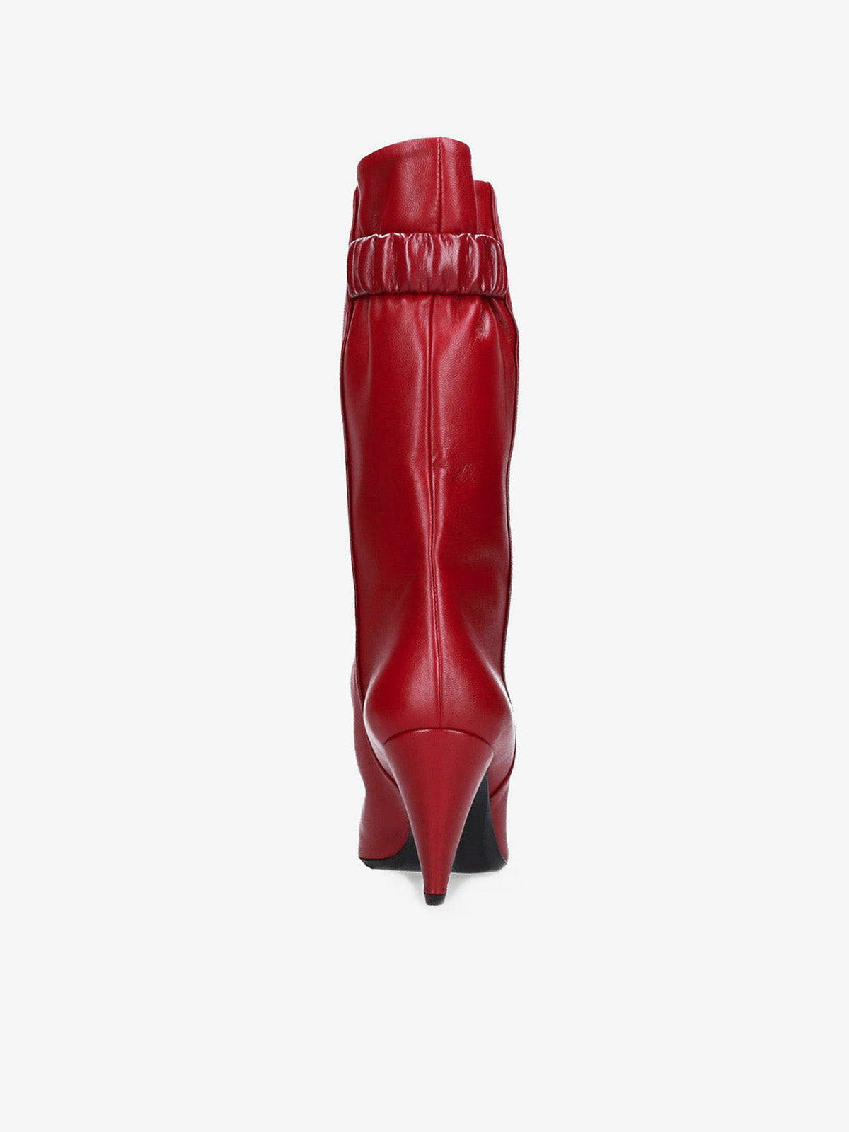 Strategia STIVALE ROSSO IN PELLE In Linea