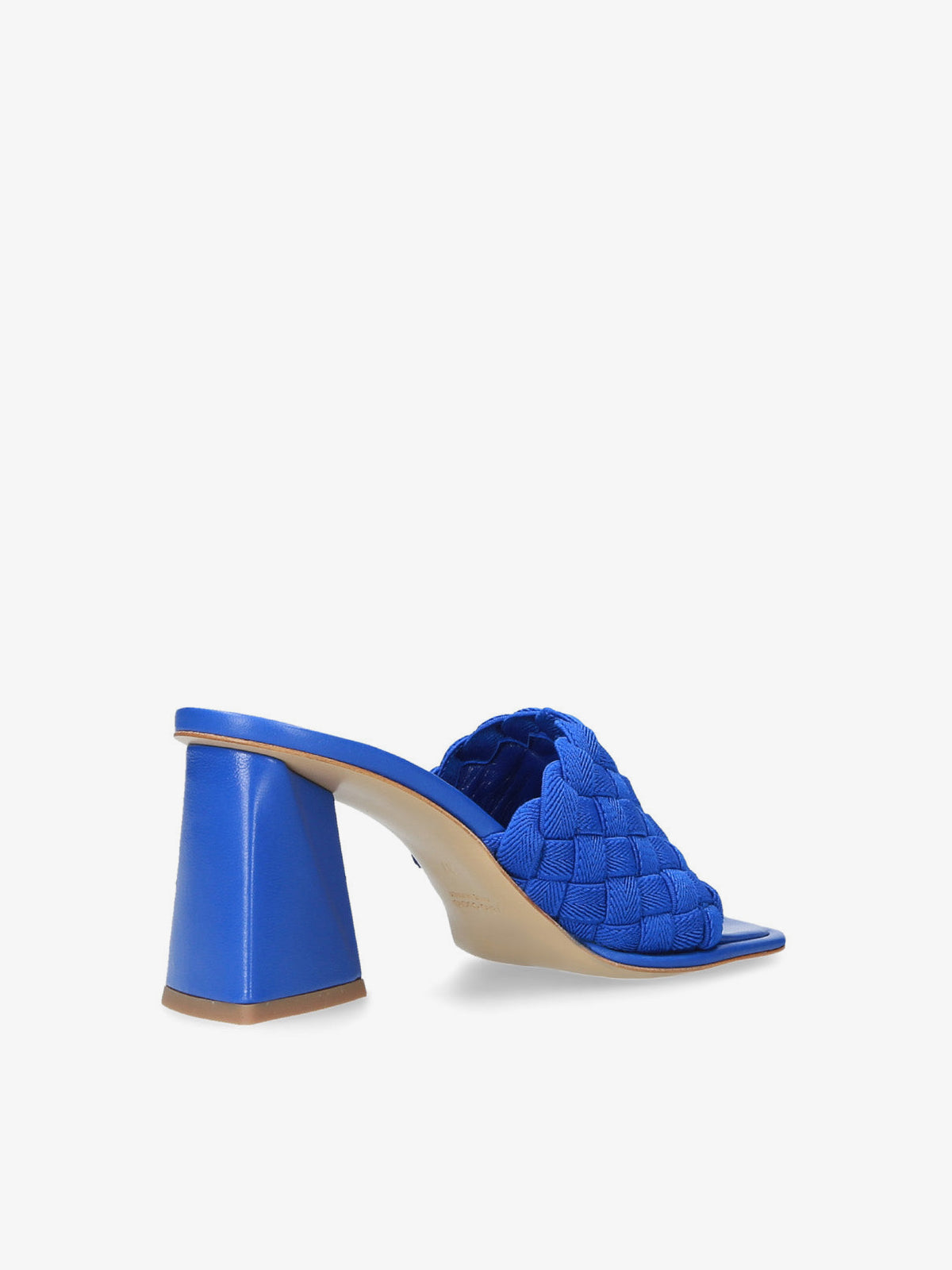 Strategia Sandalo Mules Blu Elettrico Qualità Garantita