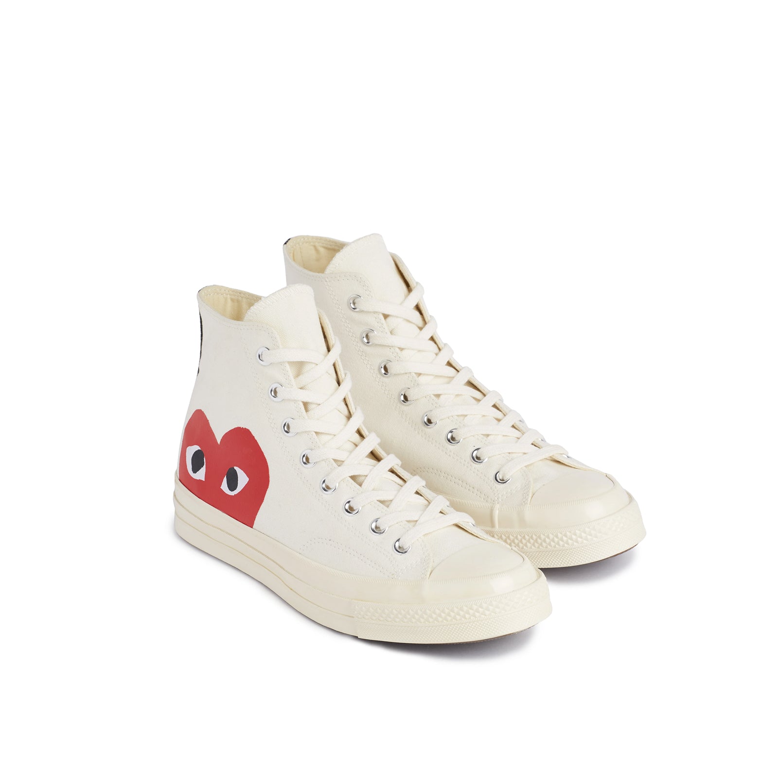 Converse CDG Play Big Hearth Chuck 70 High In Linea