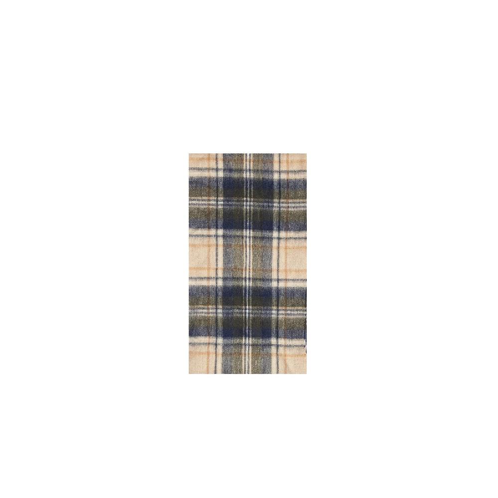 Barbour New Check Tartan Scarf In Linea