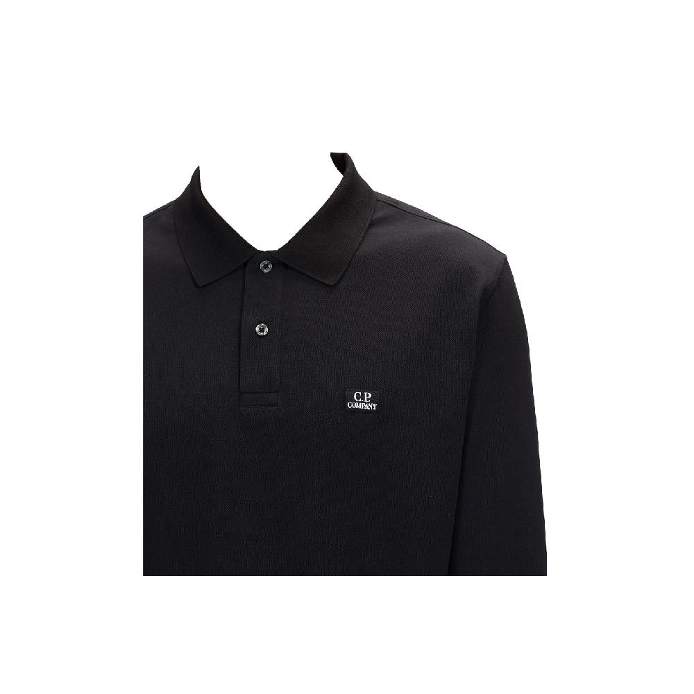 C.P. Company Polo - Long Sleeve Stretch Piquet Qualità Garantita