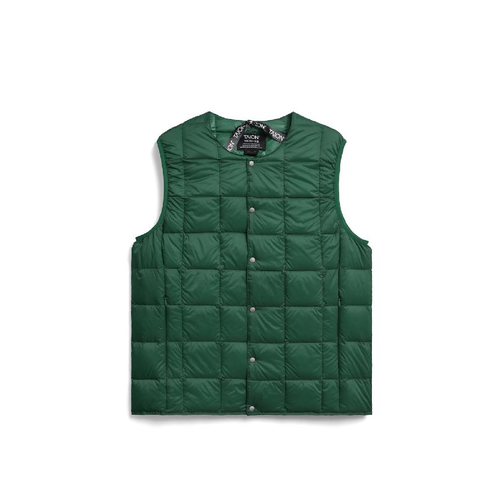 Taion Crew-Neck Button Down Vest Men Consegna Veloce