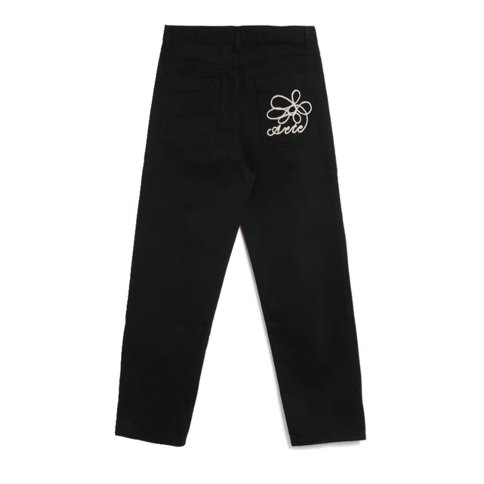 Arte Round Pocket Embroidery Jeans Italy
