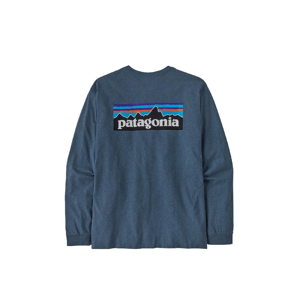 Patagonia M's P-6 Logo Responsibii Tee L/s Negozio online di fabbrica