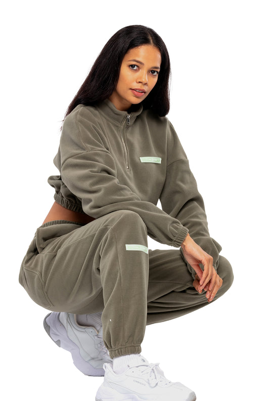 Tom Barron Completo cropped in pile oversize Shopping Online