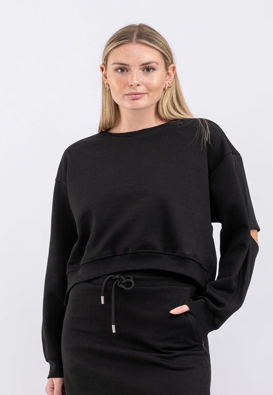 Tom Barron Set gonna e top Milano Cut-Out Vendita