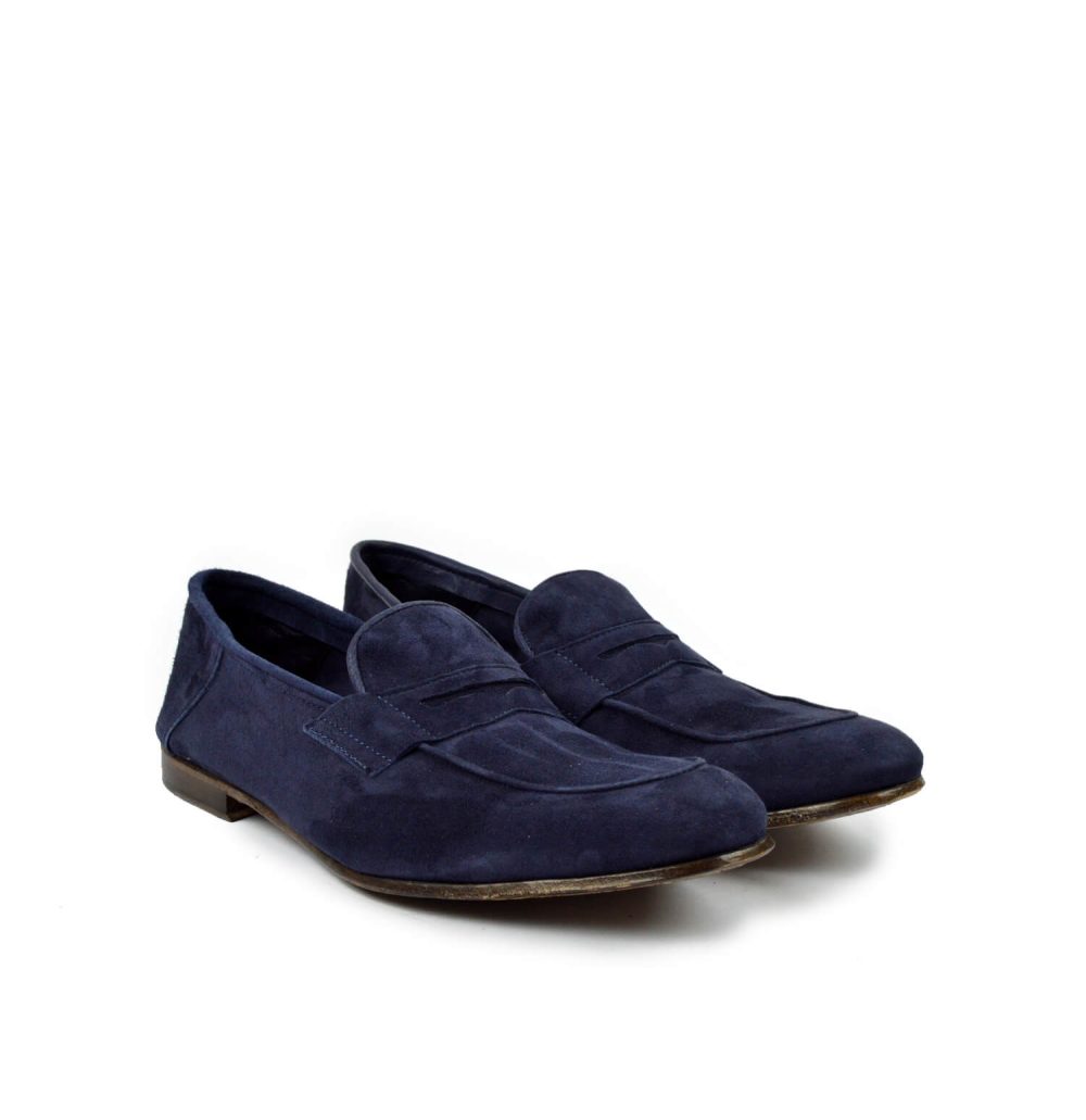Ton Goût Mocassino Piero Blu Pezzi Unici