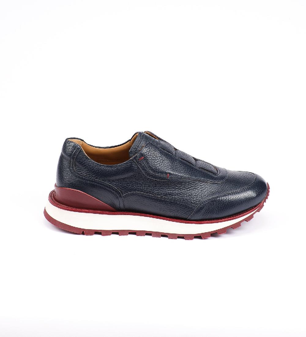 A.Testoni MOENA SNEAKER IN CERVO Soddisfazione Garantita