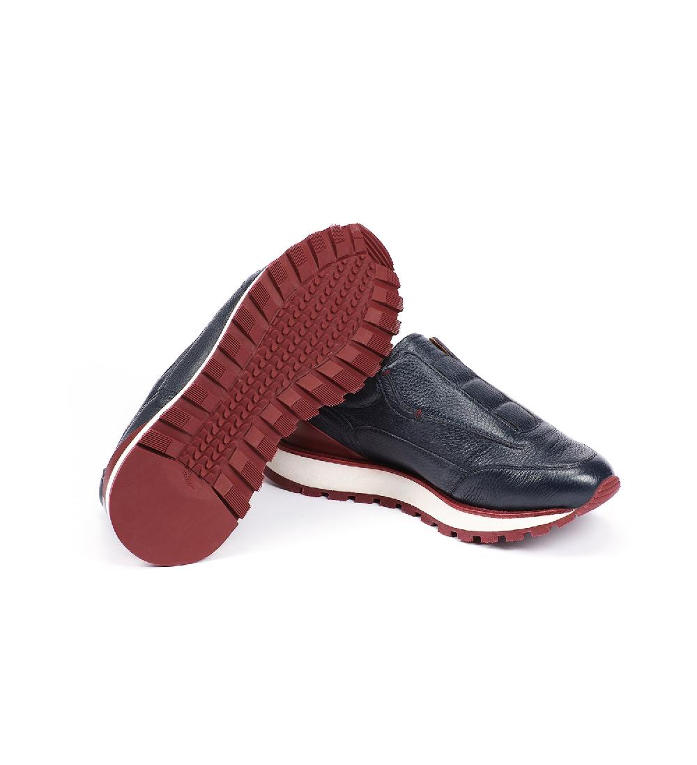 A.Testoni MOENA SNEAKER IN CERVO Soddisfazione Garantita