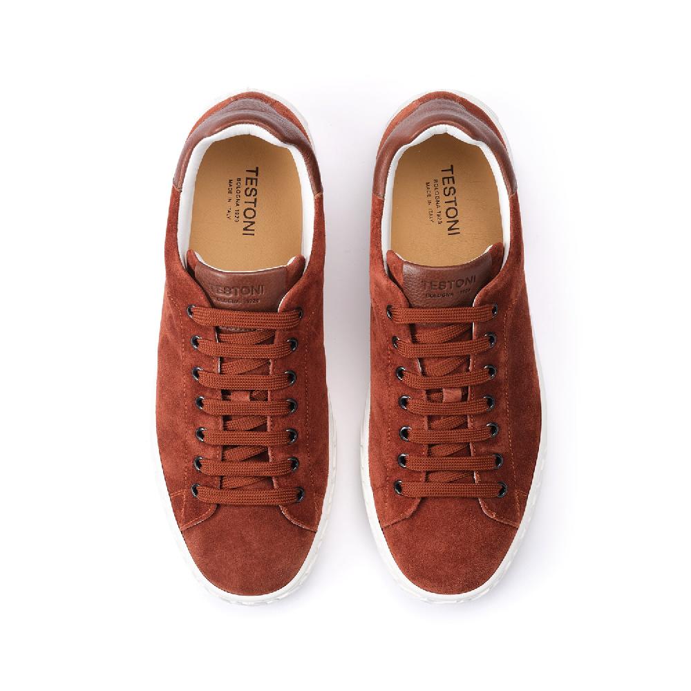 A.Testoni RAVENNA SNEAKER CASUAL SUEDE ° Novità