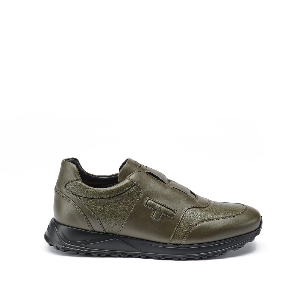 A.Testoni CUNEO SNEAKER SPORT NAPA CALF + GRAINED CALF ° Presa