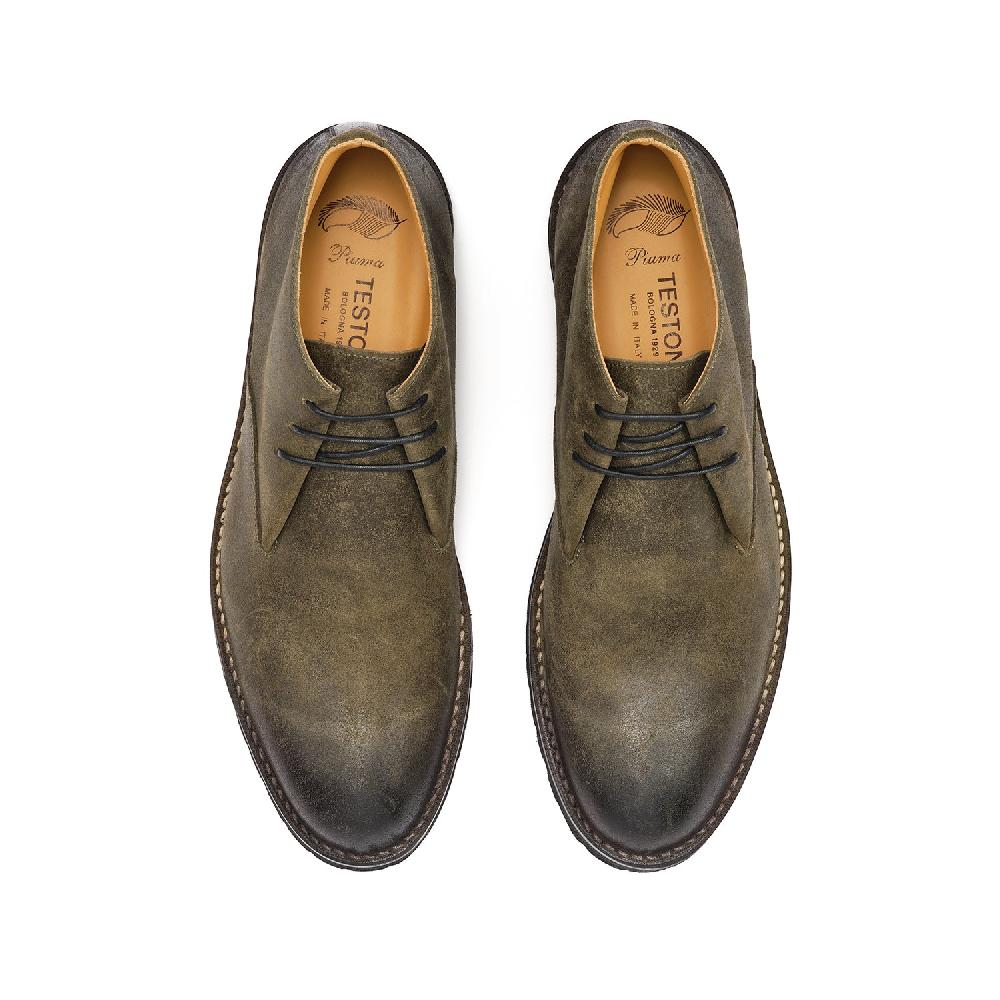 A.Testoni COURMAYEUR DESERT WAX SUEDE CALF Outlet