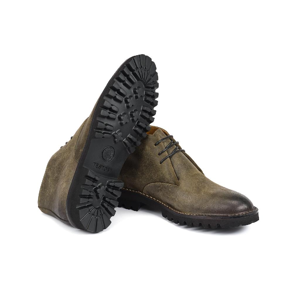 A.Testoni COURMAYEUR DESERT WAX SUEDE CALF Outlet