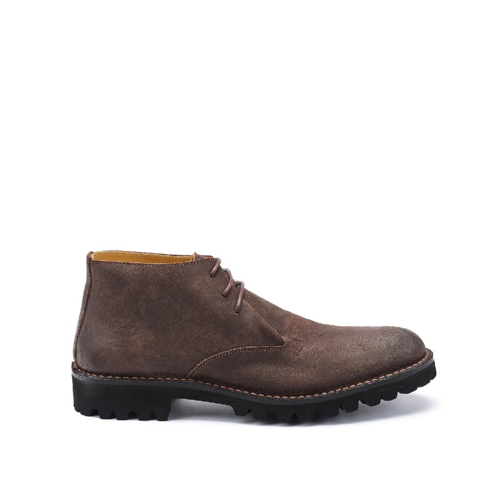 A.Testoni COURMAYEUR DESERT WAX SUEDE CALF In Vendita