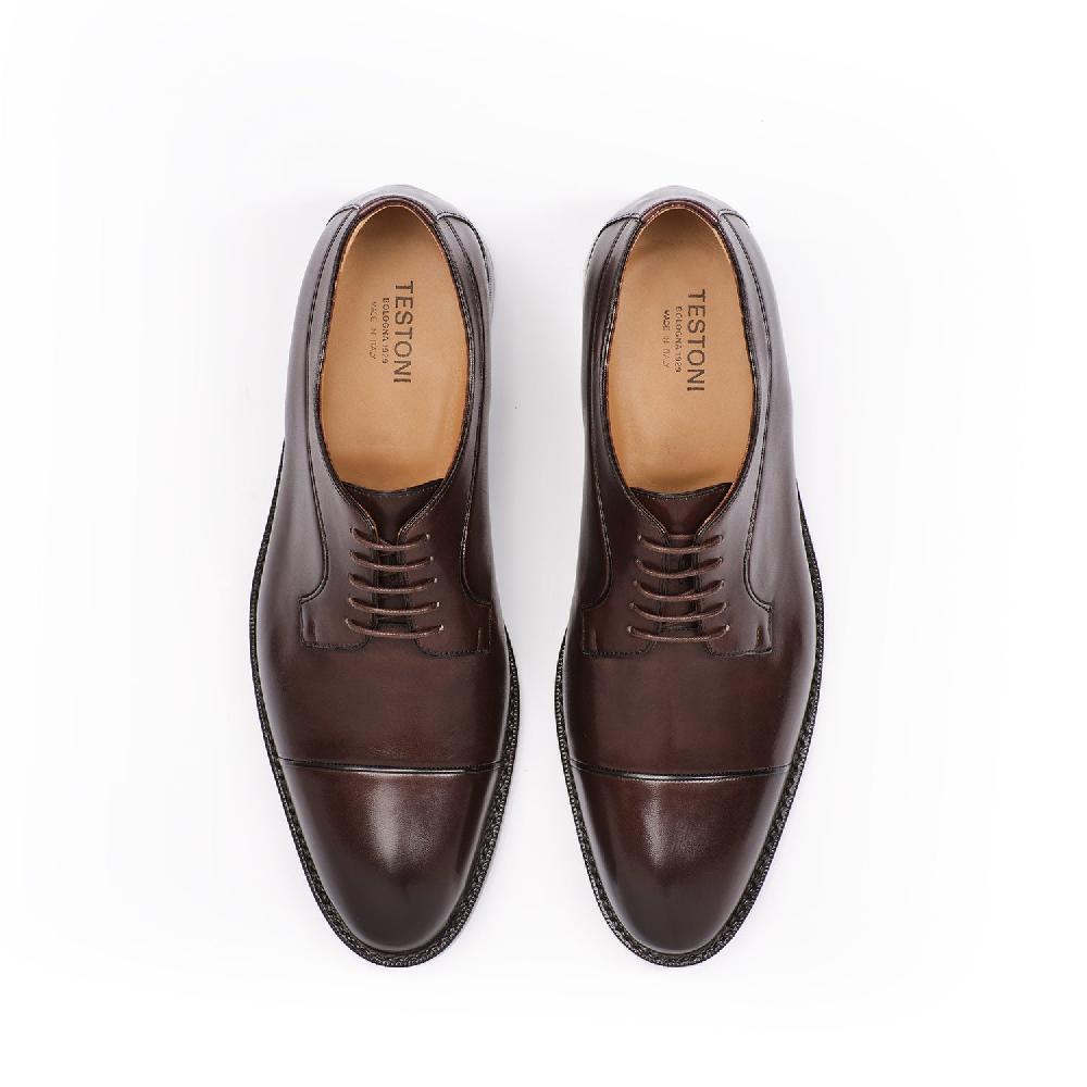A.Testoni VALDOBBIADENE P.RAPID DERBY DE LUXE CALF Vendita Economica