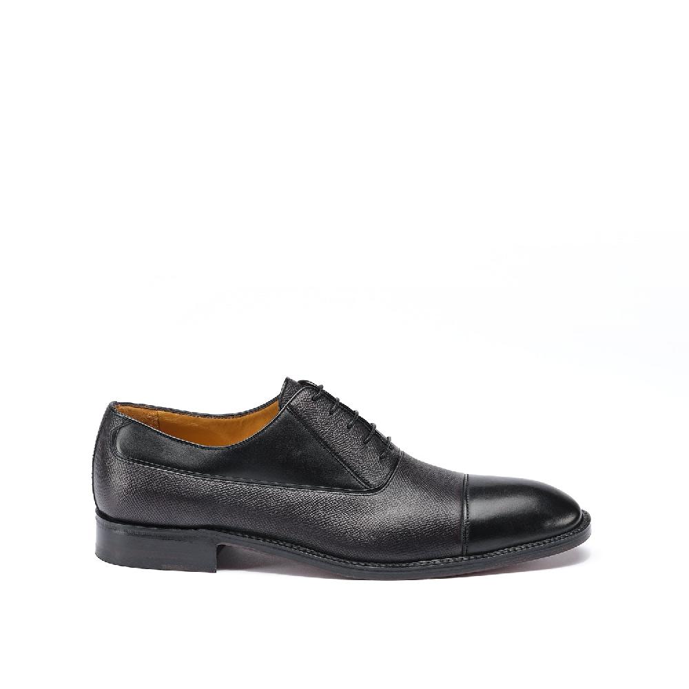 A.Testoni VALDOBBIADENE P.RAPID OXFORD TOP CALF+ ANTIQUE CAVIAR CALF ° I Più Venduti