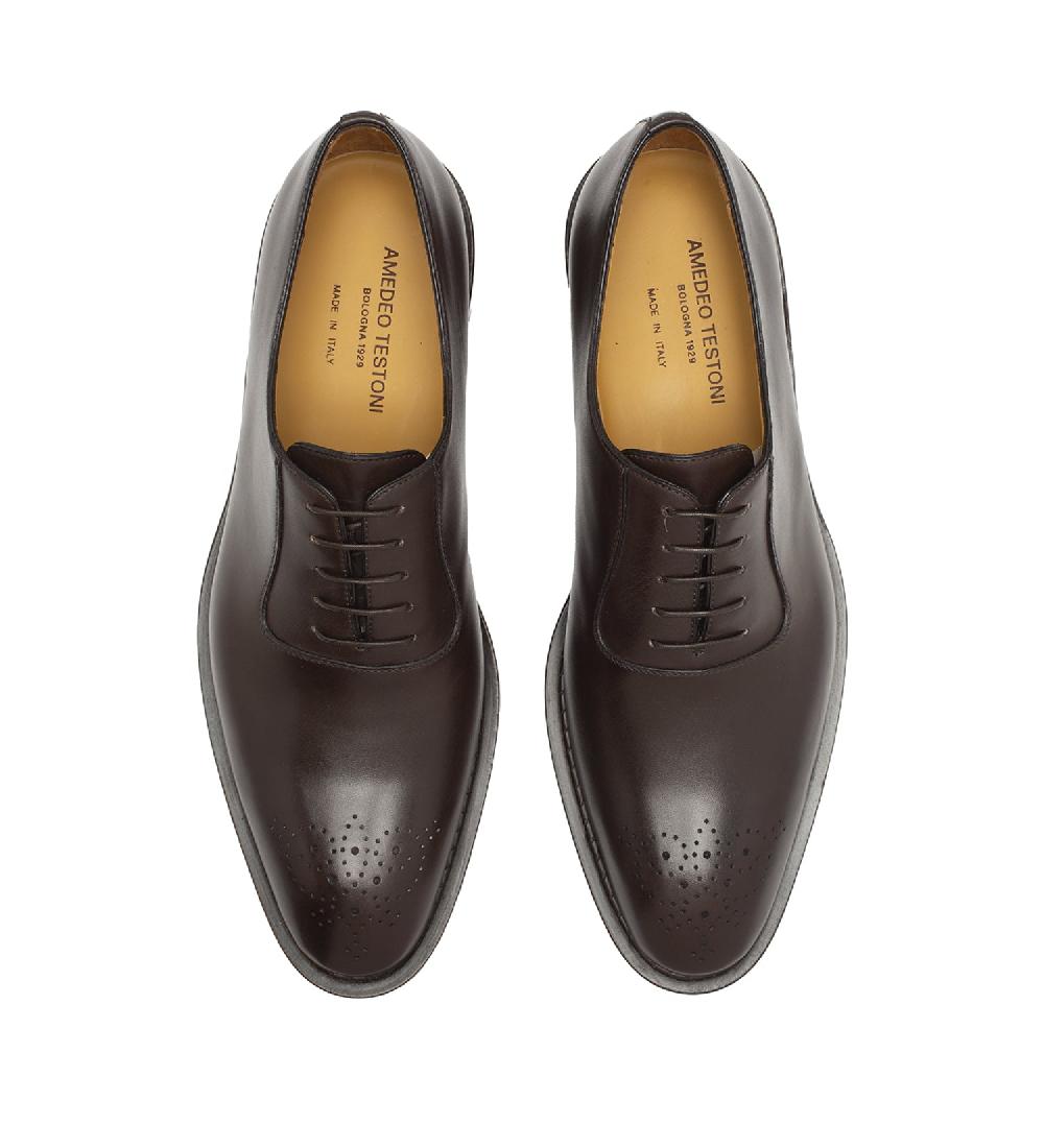 A.Testoni VENEZIA OXFORD IN PELLE Italia