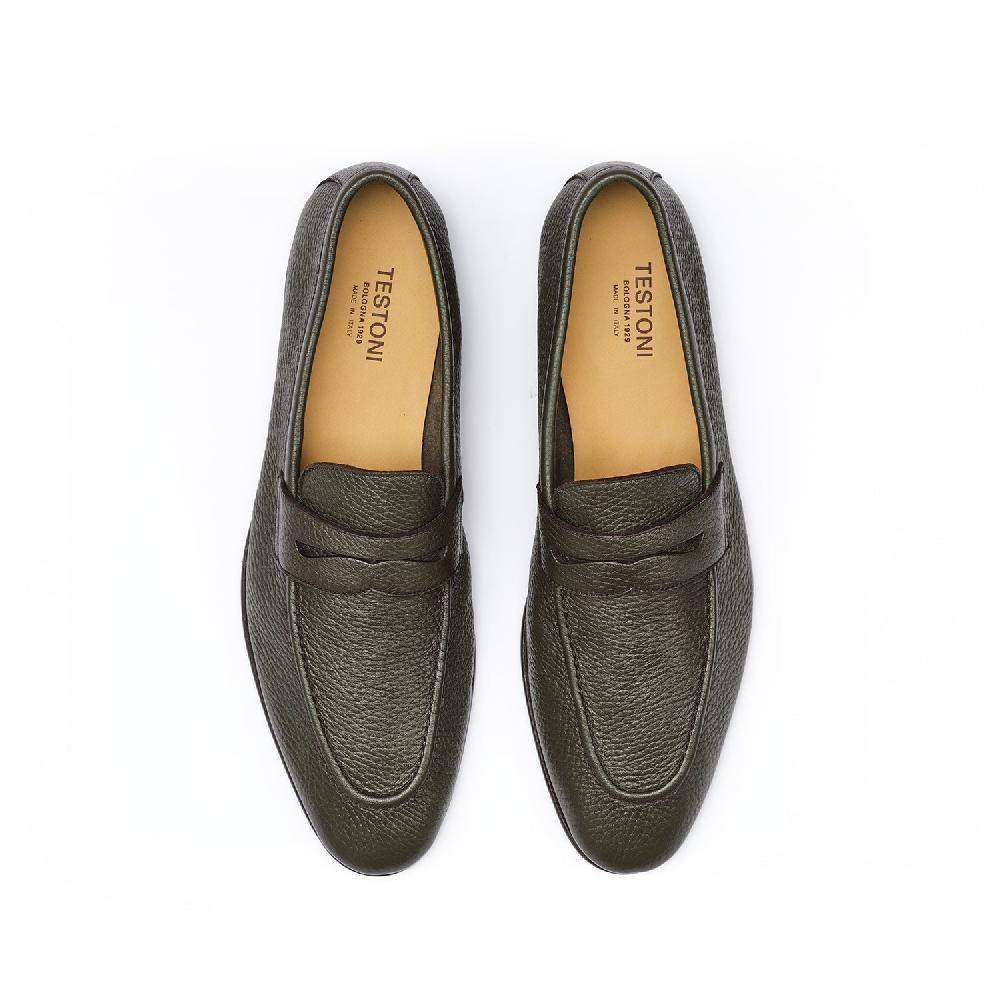 A.Testoni TAVOLARA LOAFER UNLINED DEER ° In Linea