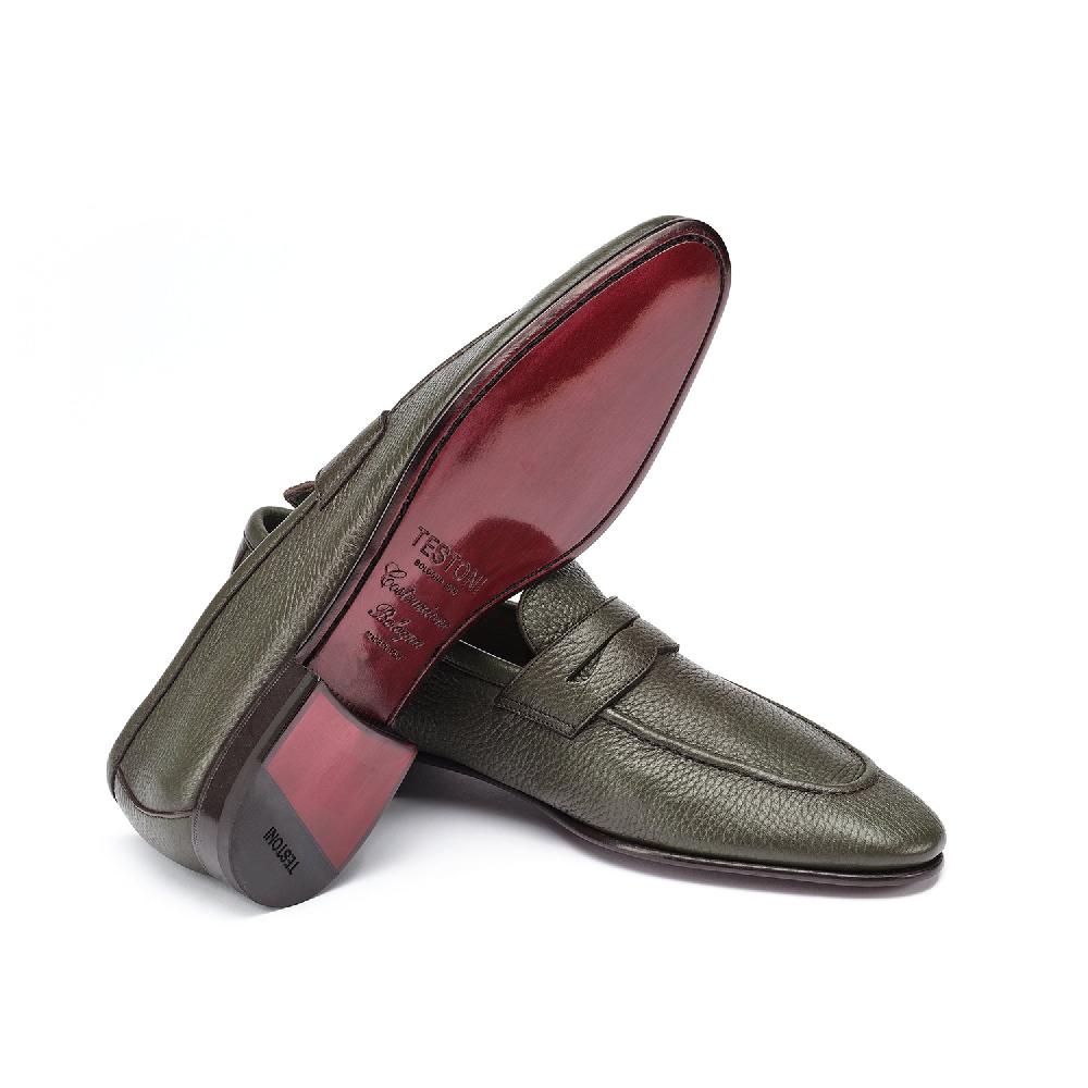 A.Testoni TAVOLARA LOAFER UNLINED DEER ° In Linea