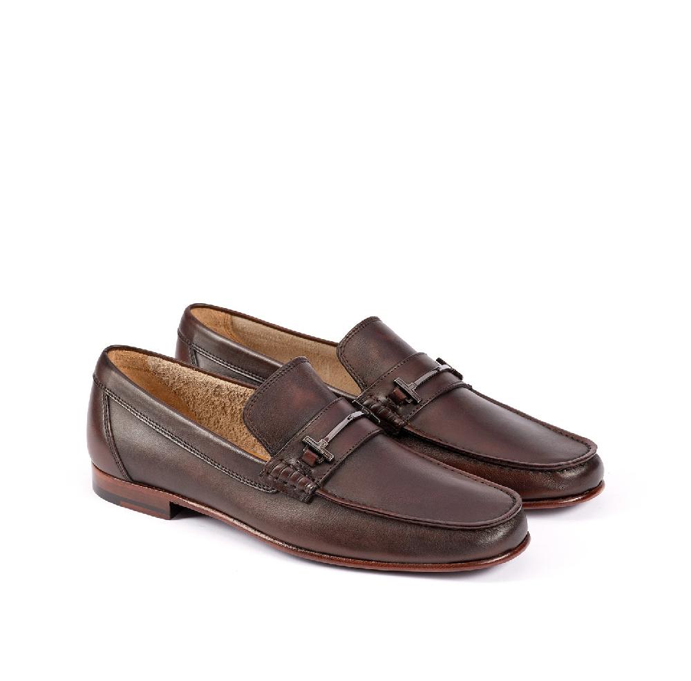 A.Testoni BRACCIANO MOCCASIN UNLINED SOFT DELAVE CALF ° Spedizione Gratuita