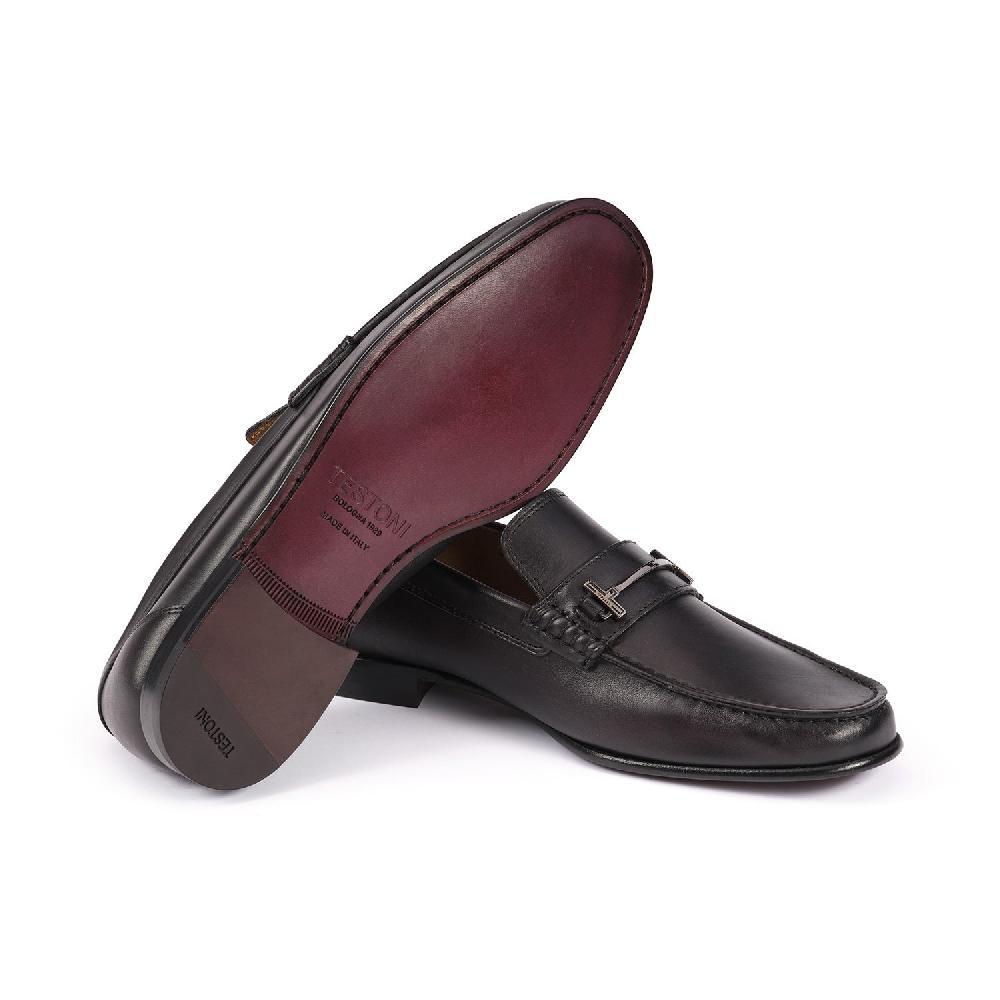 A.Testoni BRACCIANO MOCCASIN UNLINED SOFT DELAVE CALF ° Pezzi Unici